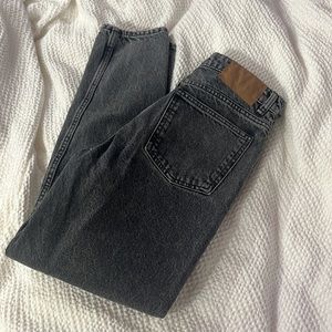 black zara jeans